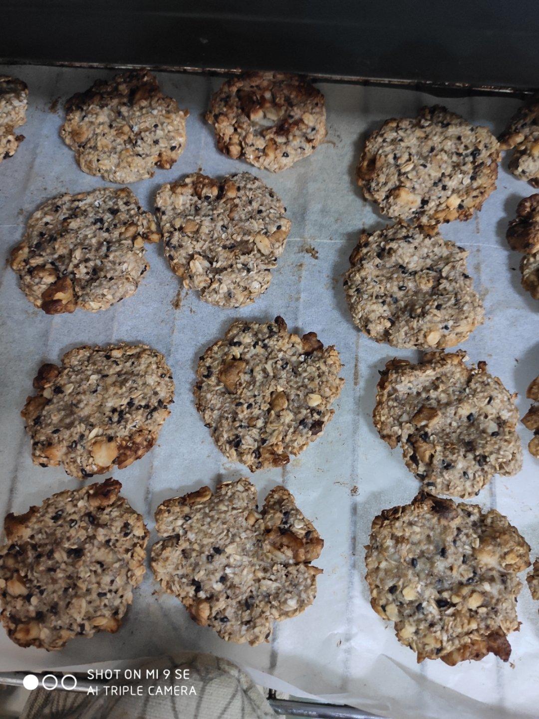 香蕉燕麦曲奇（无糖无粉无油无添加）