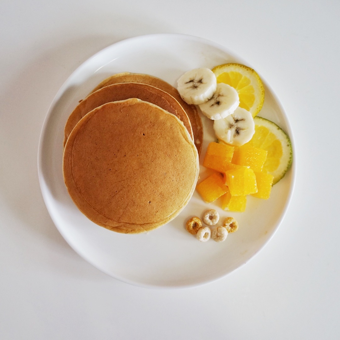 无油无糖的健康早餐
香蕉松饼～的做法