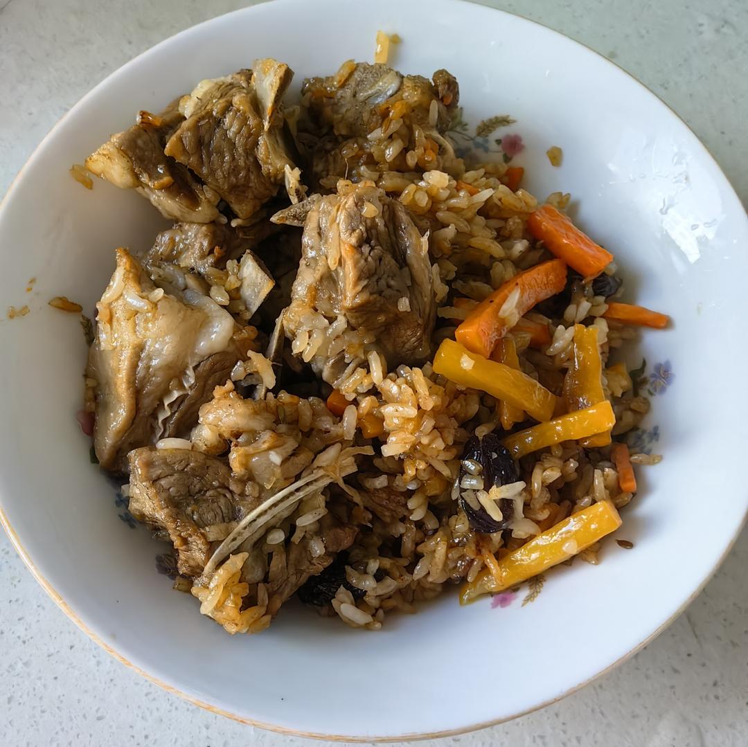 新疆抓饭（简单又好吃的电饭锅版）