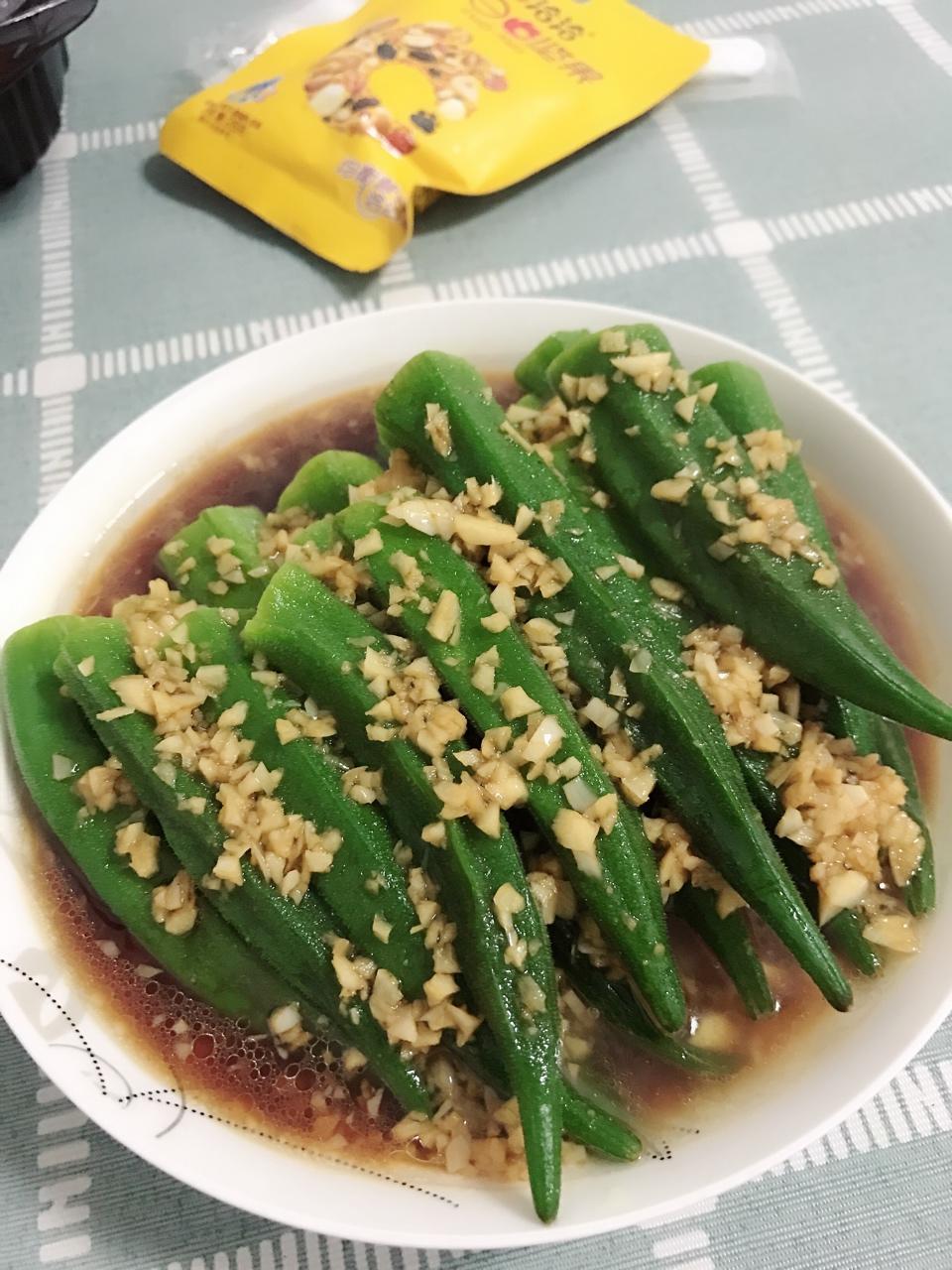 蒜蓉秋葵