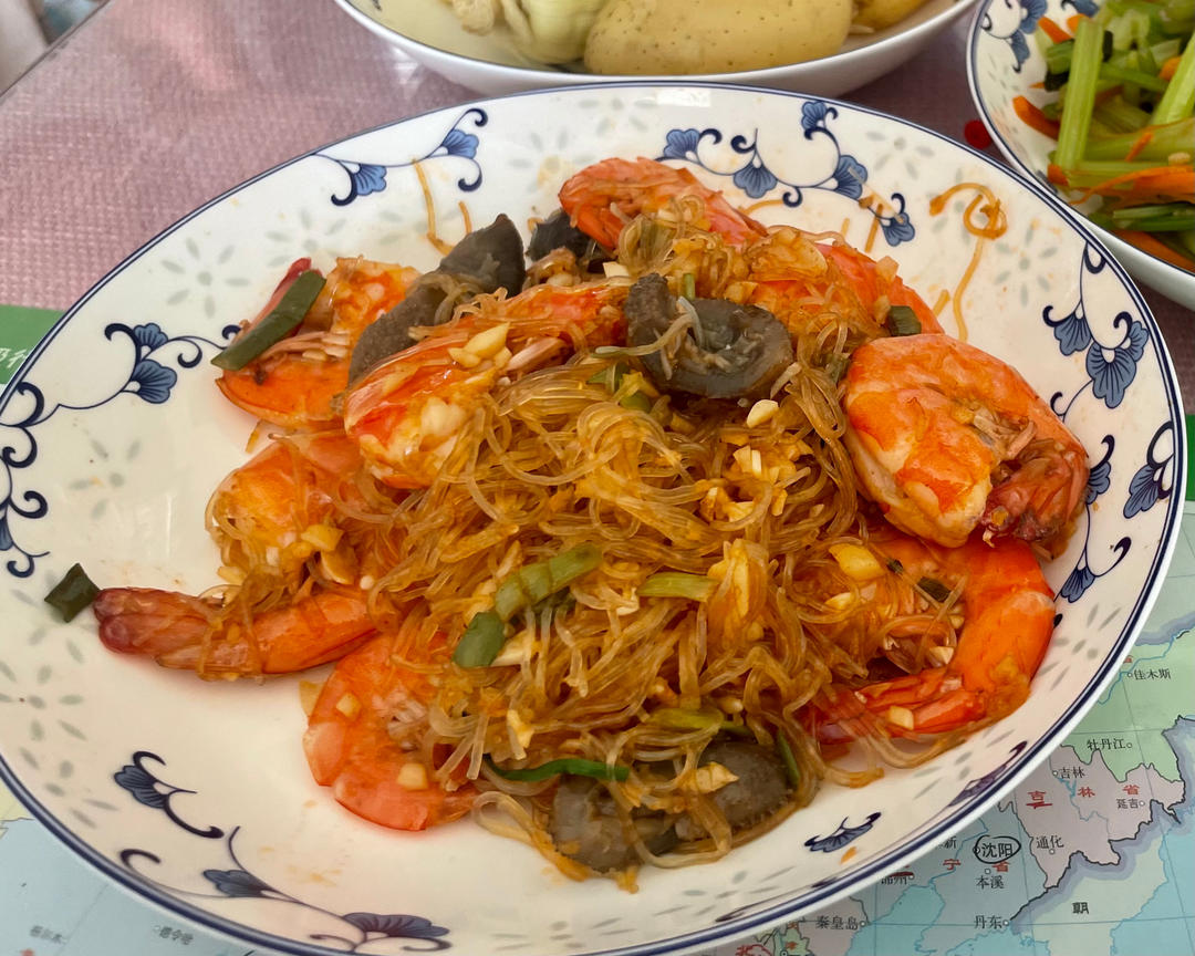 海皇粉丝煲(鲜虾粉丝煲)