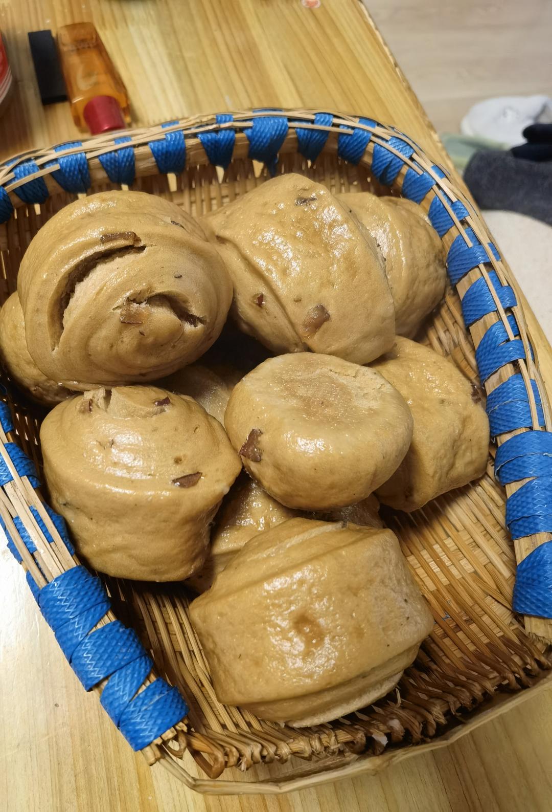 红糖开花馒头