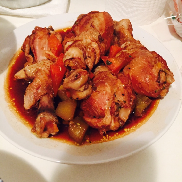 卤鸡腿