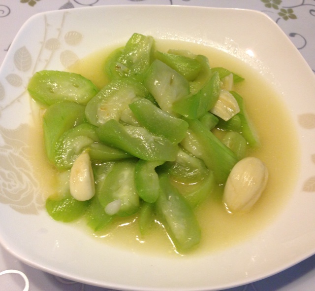 清炒丝瓜（川味家常做法）