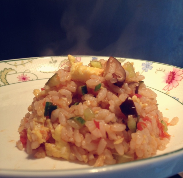 番茄鸡蛋炒饭