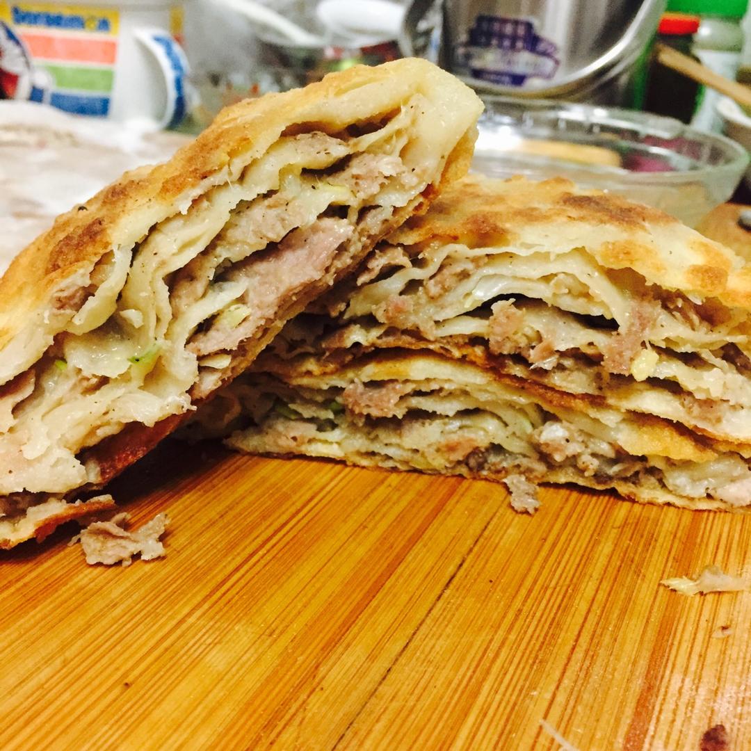 千层肉饼