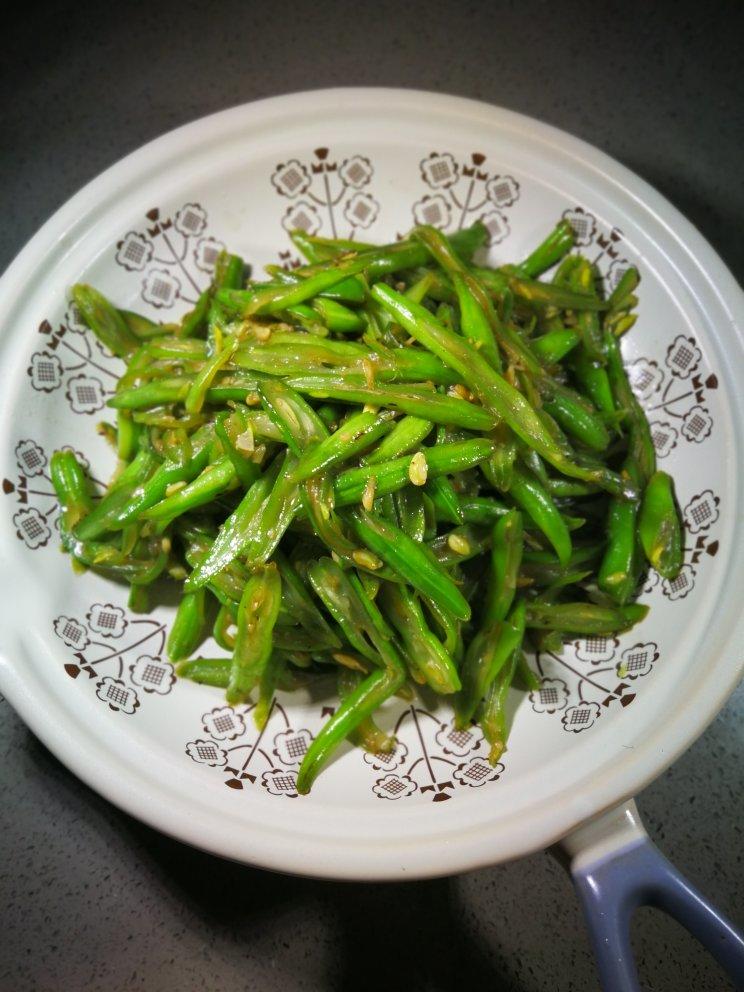 清炒四季豆