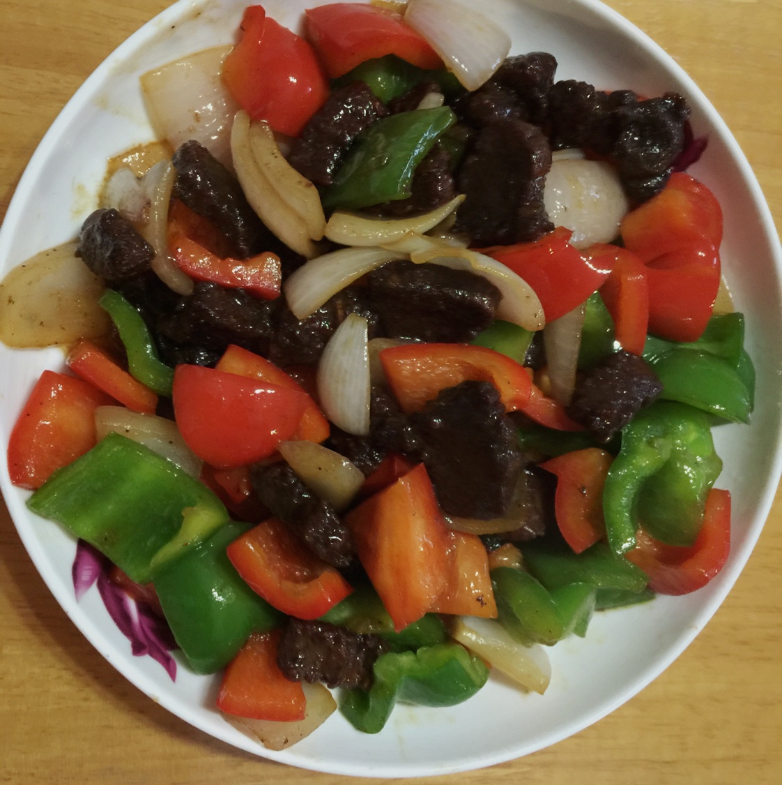 黑椒牛肉粒 Black Pepper Beef Cubes