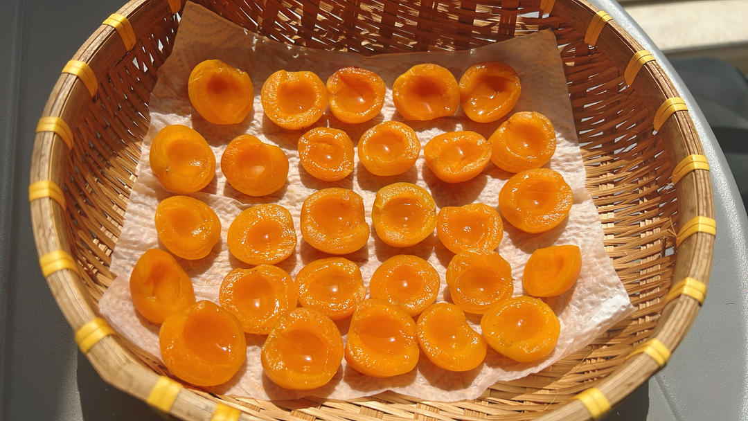 自制美味杏干