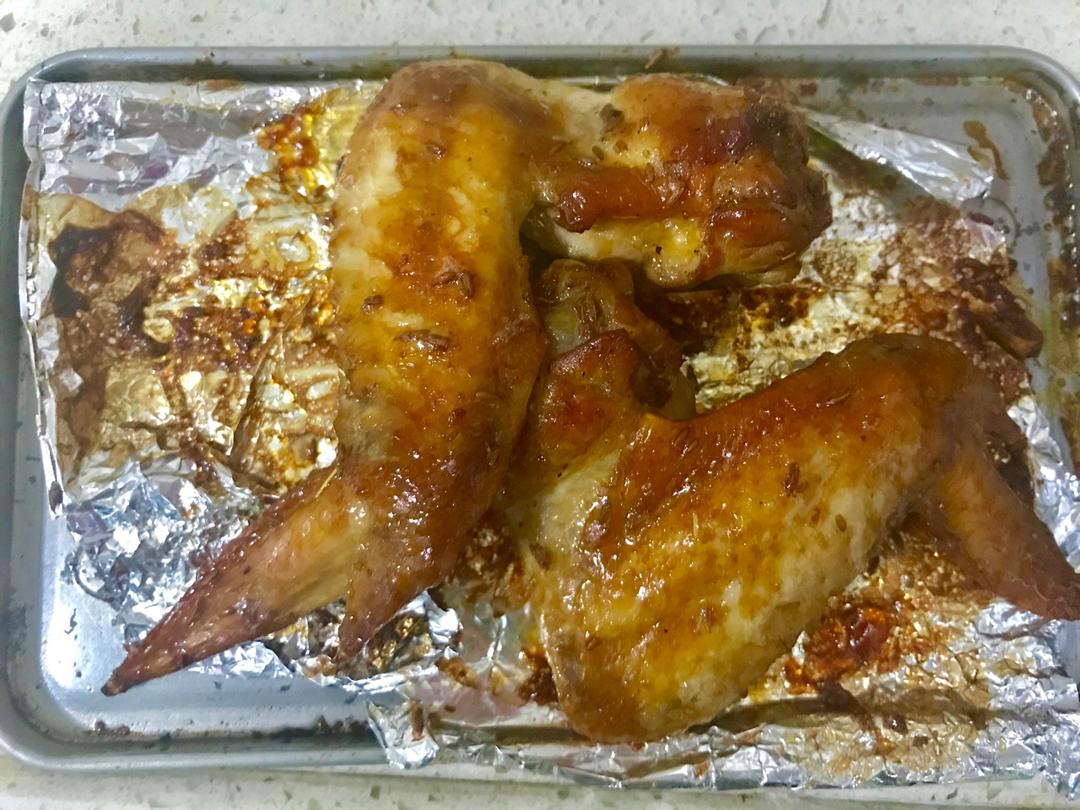 烤鸡翅（自制腌料）