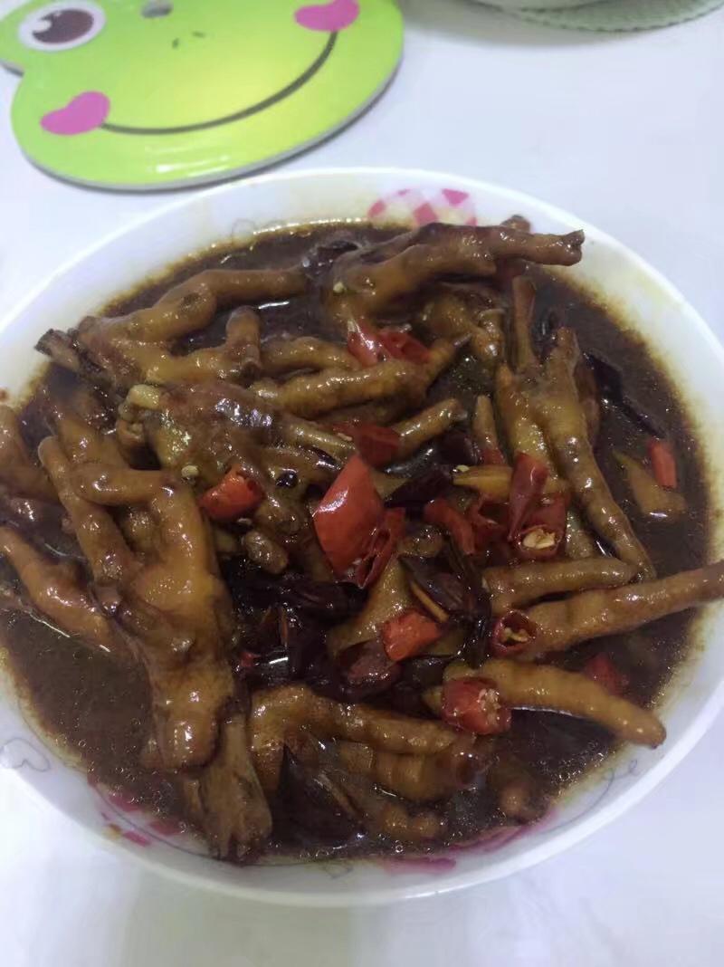 秘制红烧鸡爪