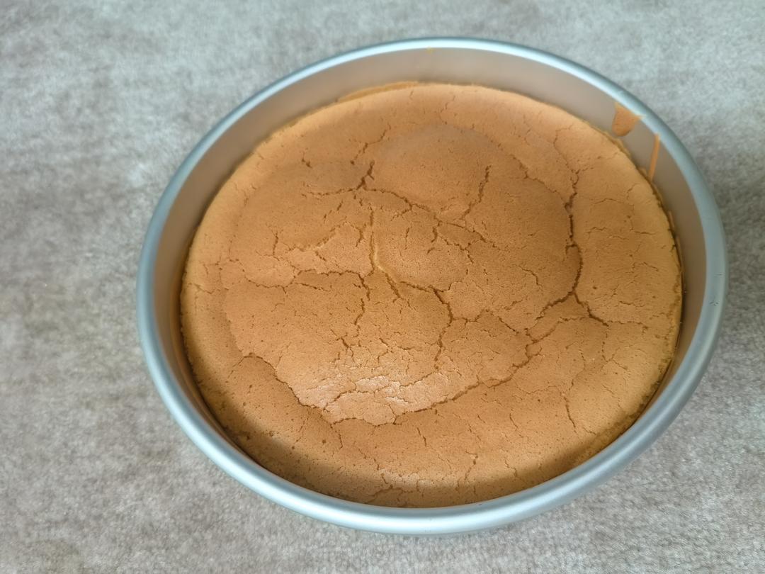 超柔软6寸戚风蛋糕(附8寸配方)零失败 超详细‼️含操作视频