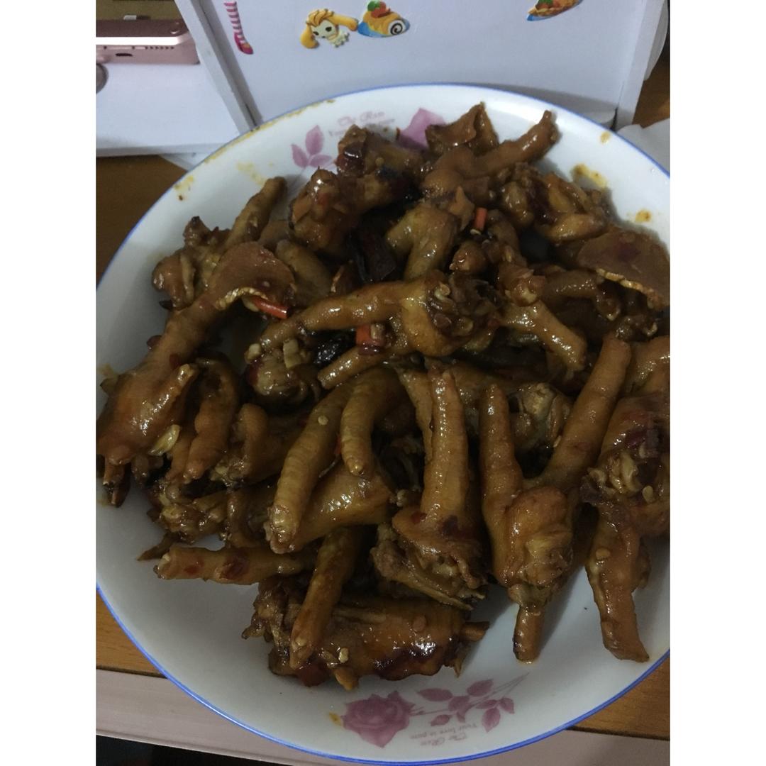 下酒鸡爪