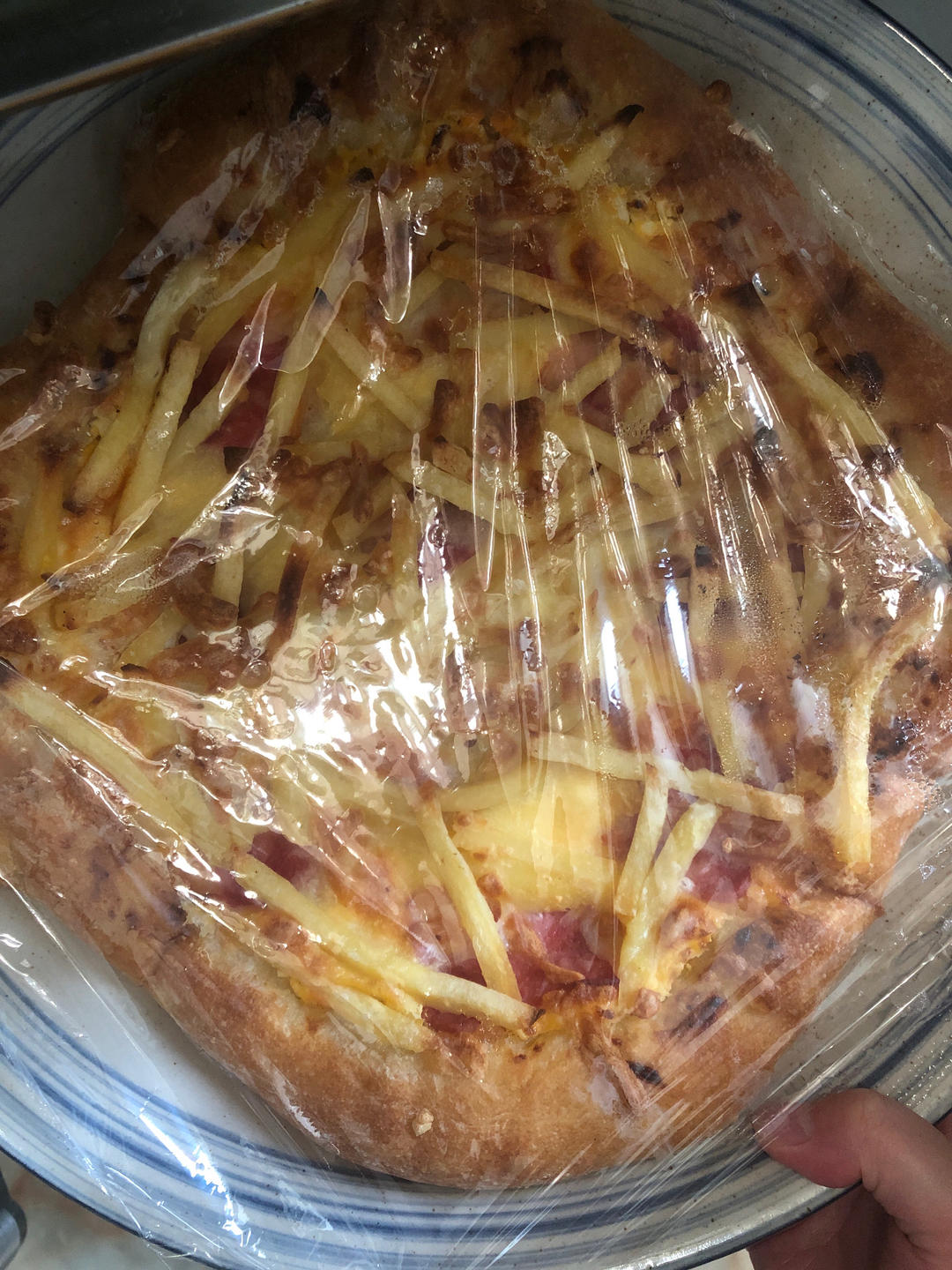 必胜客超好吃的土豆培根披萨