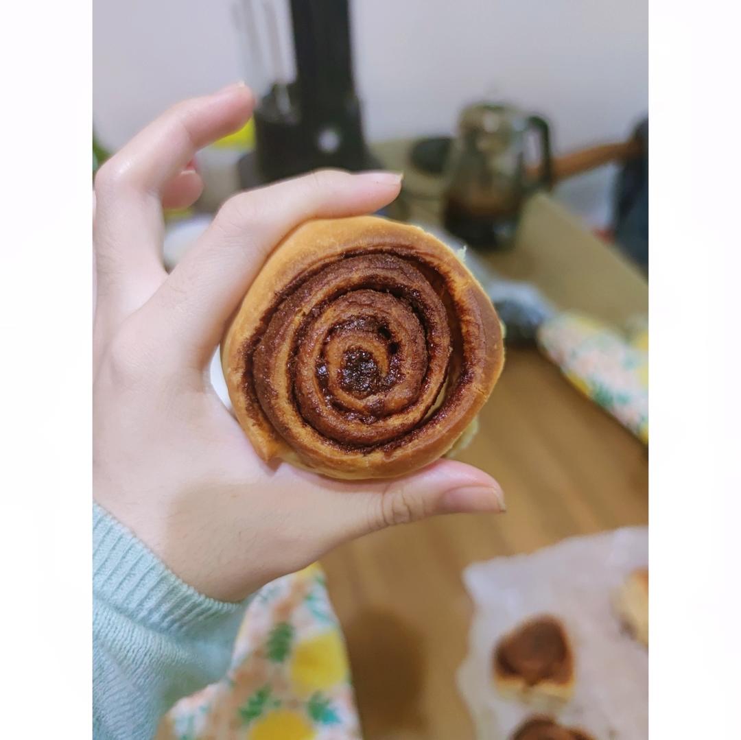 最正宗的美式肉桂卷（不用出膜）