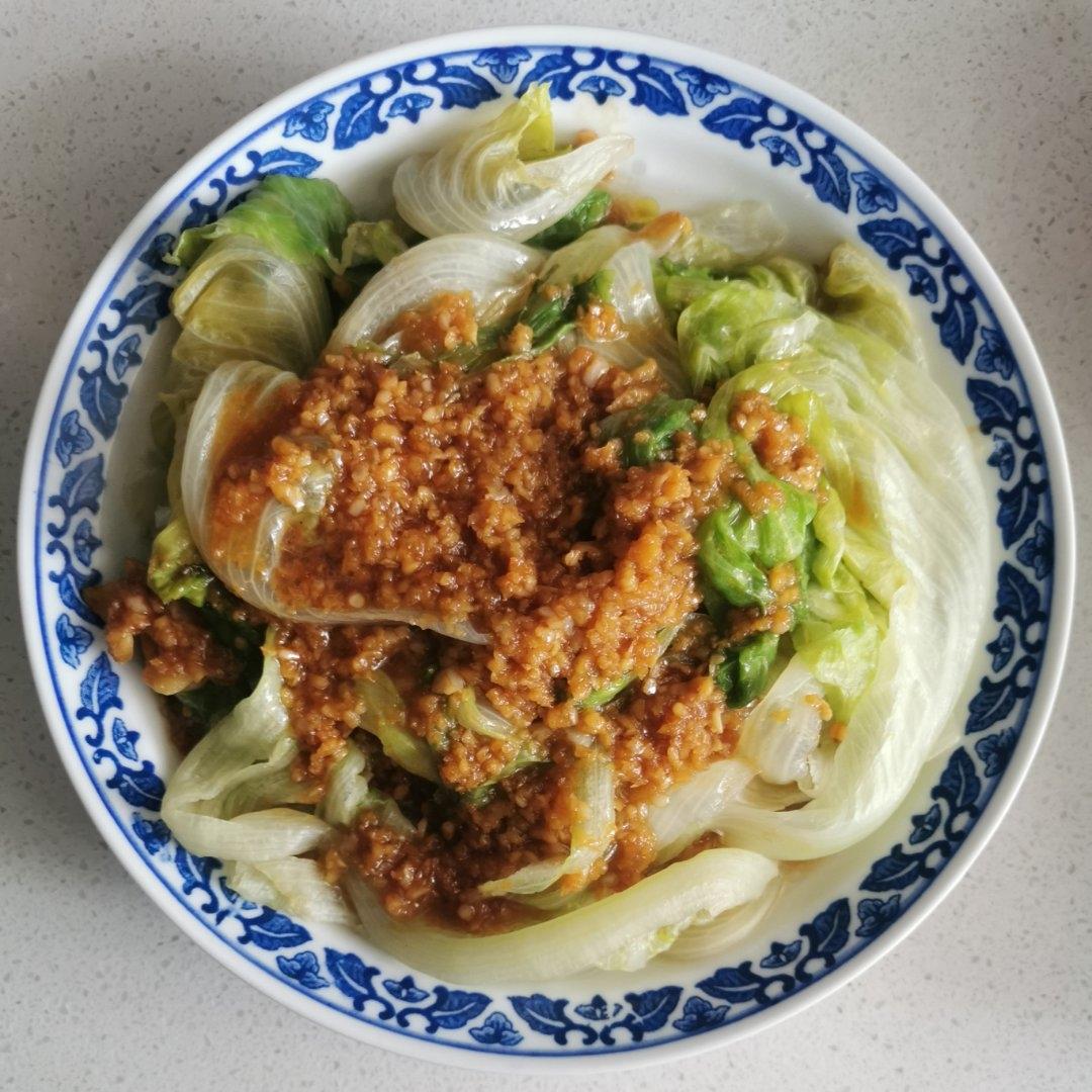 超级好吃低脂低热量的～蚝油生菜