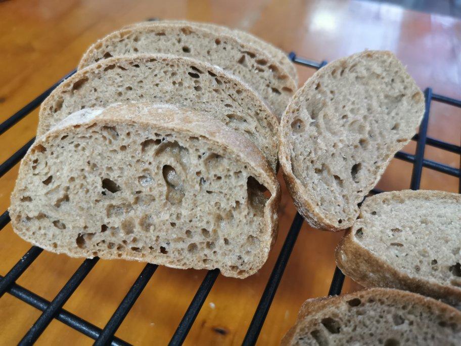 无油恰巴塔三明治餐包Ciabatta Rolls