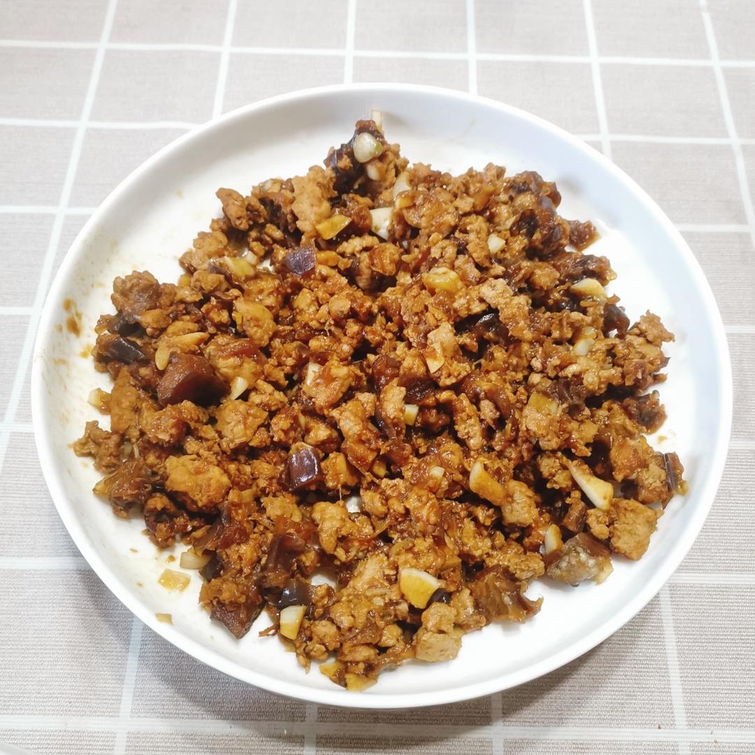 【健康三餐】蒜香肉末炒茄子