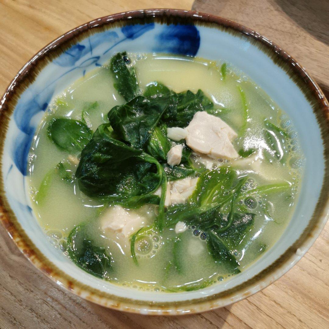 一口春天：上汤豌豆尖