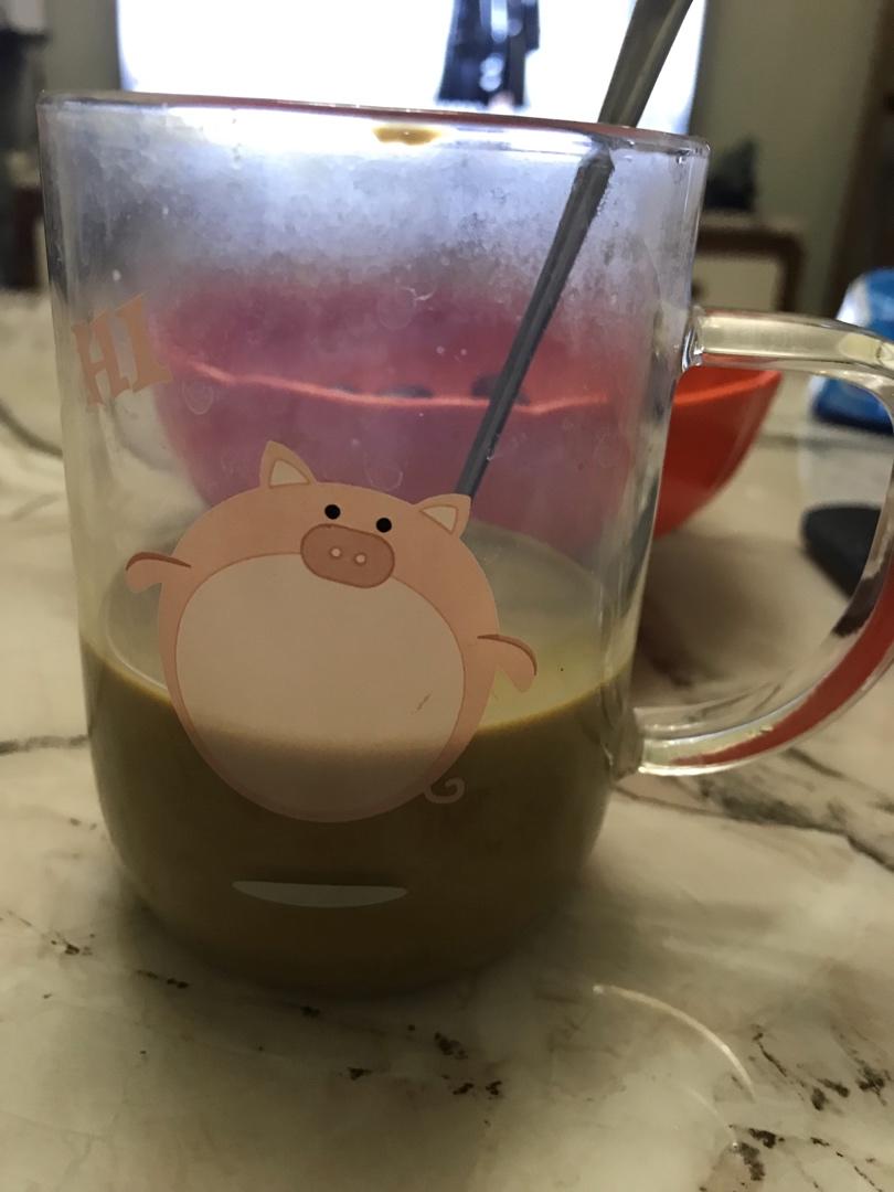 无咖啡器材2分钟在家做拿铁