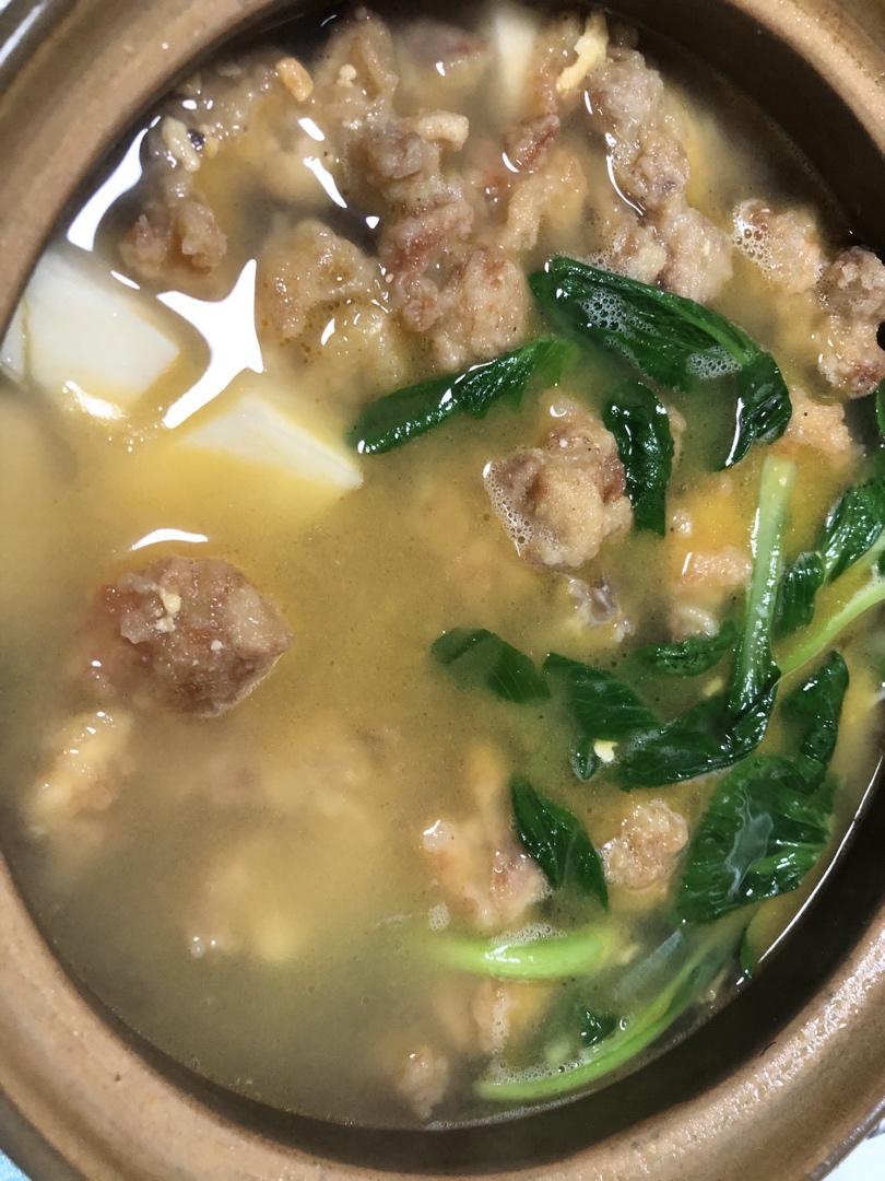 【三鲜笋炸酥鸡】
