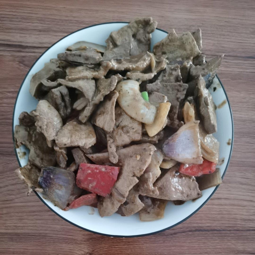 嫩炒猪肝