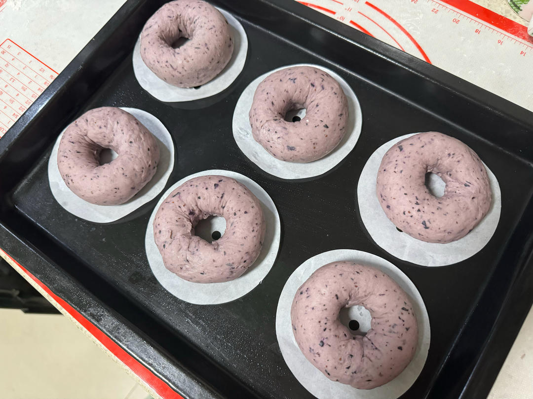 蓝莓🫐乳酪贝果🥯/步骤详细/简单好做