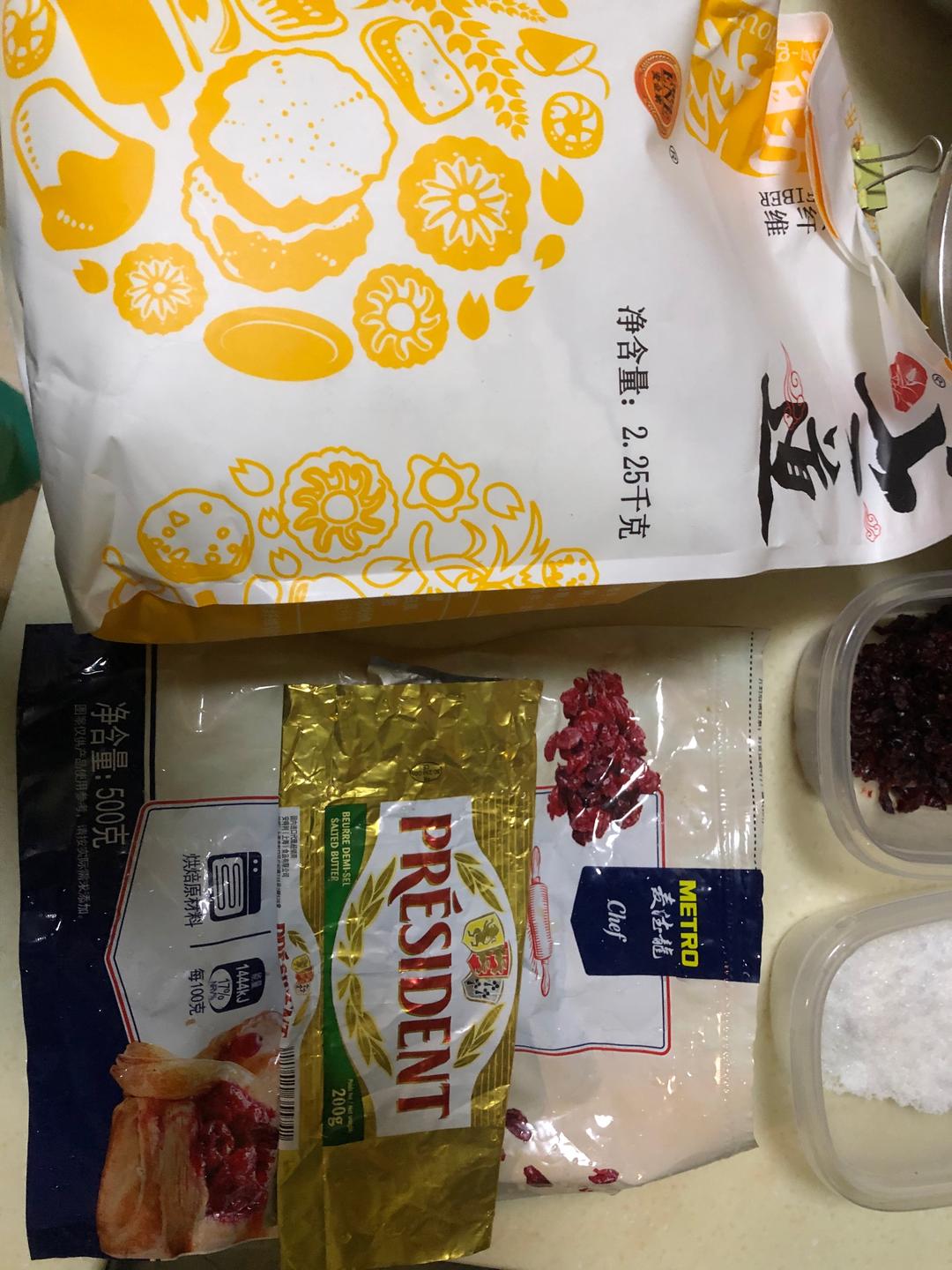 纯奶手撕吐司的做法 步骤1