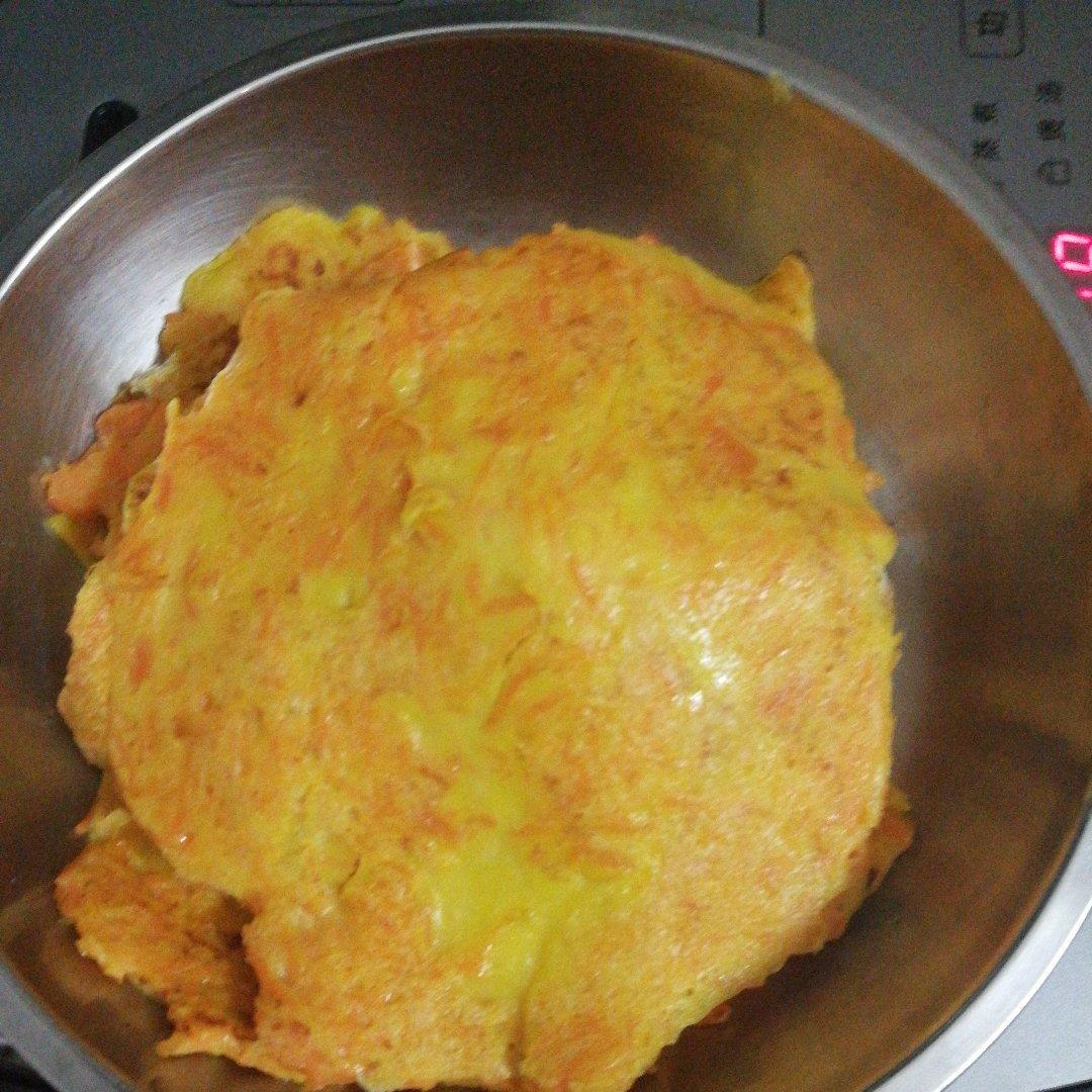 孩子最爱的红萝卜丝饼
