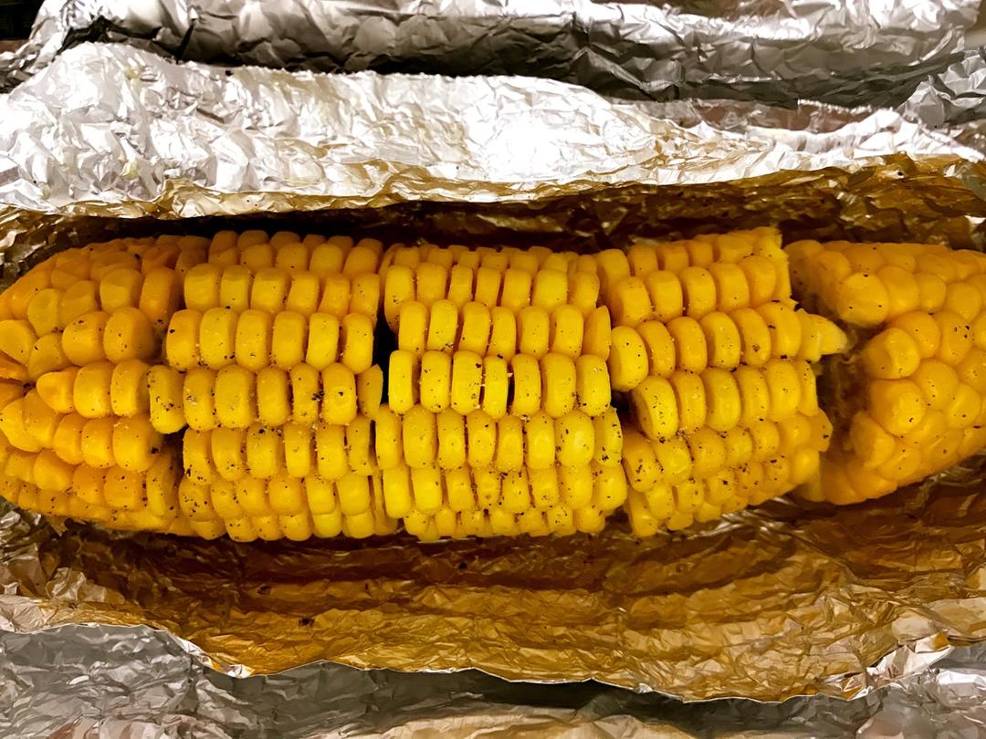 奶香烤玉米