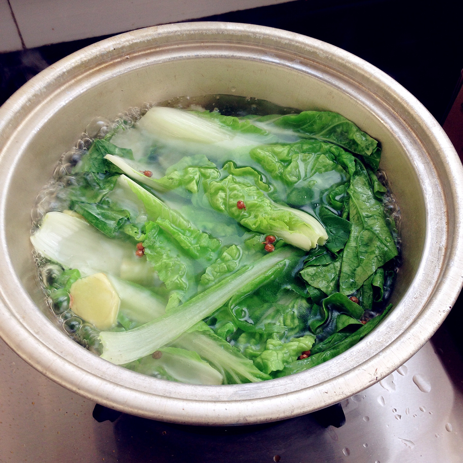 cannywilde做的小白菜汤