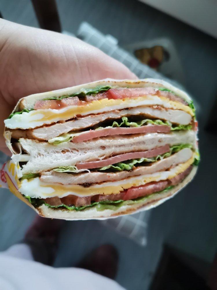 随意任性发挥的早餐三明治