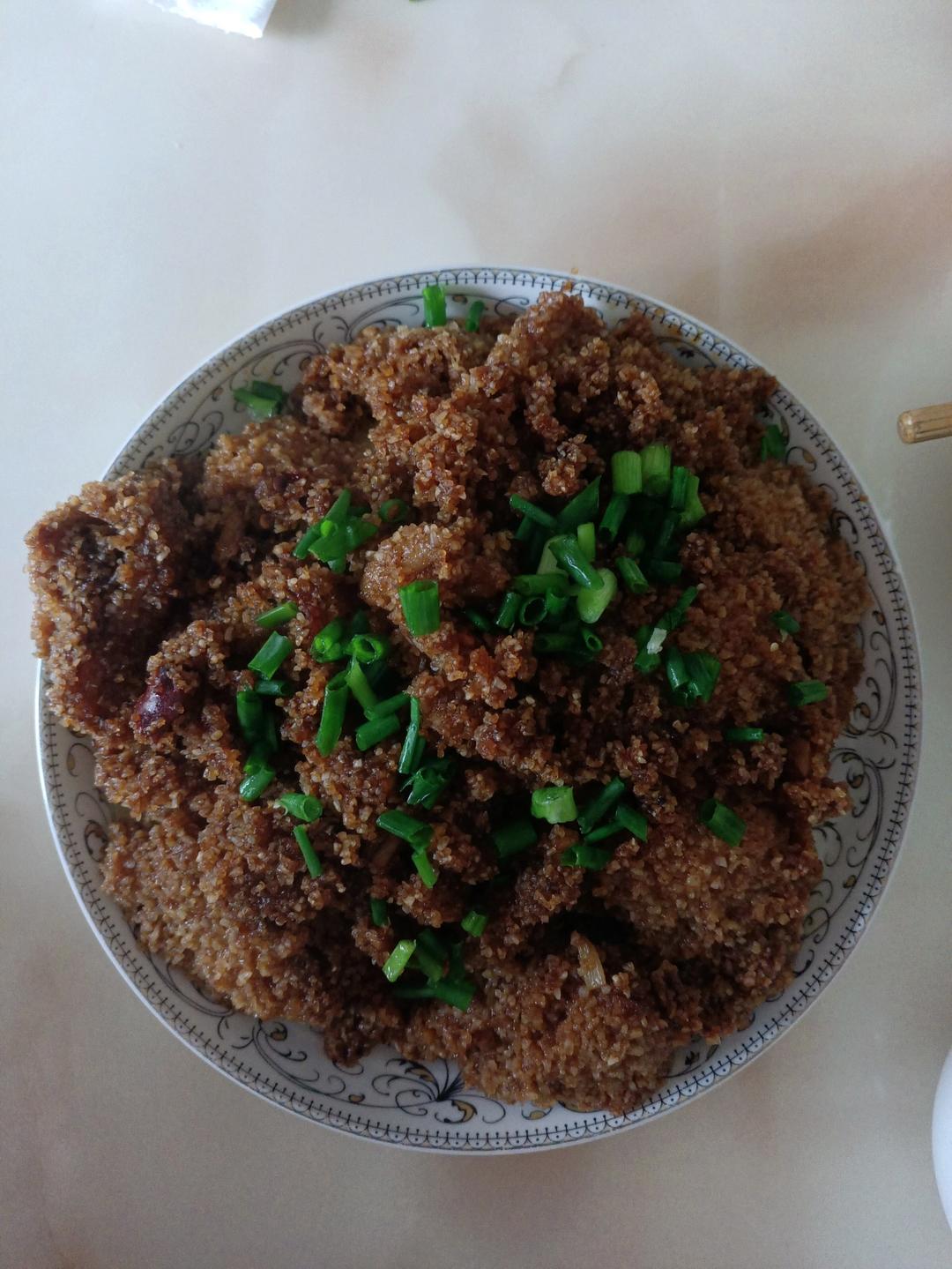 绝绝子！甩饭店几条街的粉蒸肉（粉蒸排骨）