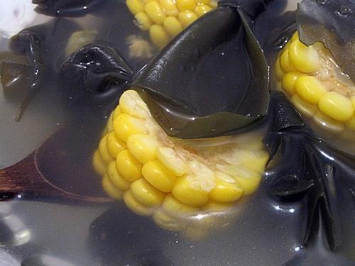 海带玉米汤的做法
