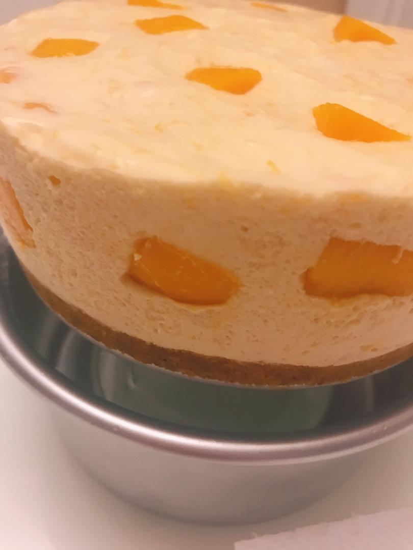 【视频】芒果慕斯（6寸） | 含镜面果胶配方