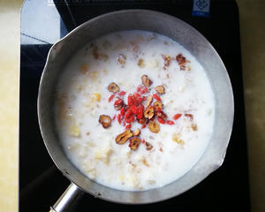 任性厨房丨椰汁桃胶皂角米羹的做法 步骤6