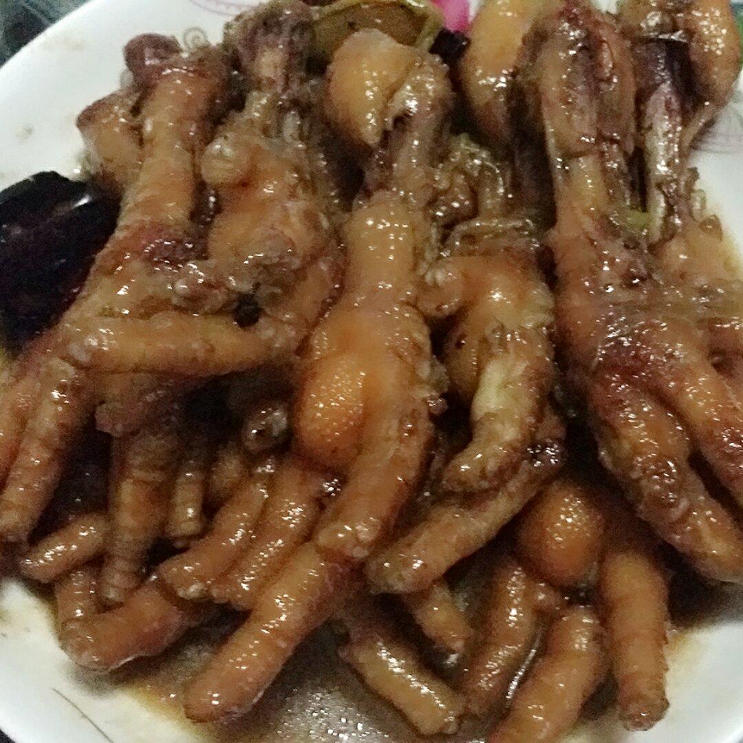 红烧鸡爪