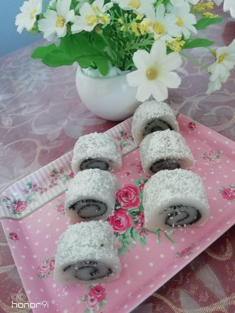 此配方做出的驴打滚无比软糯，放一天还是软的