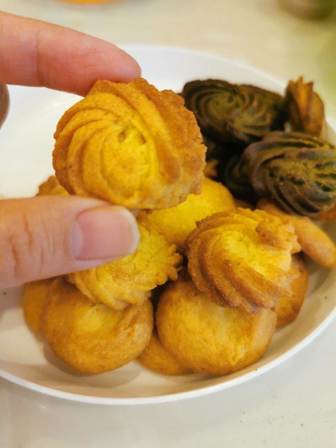 低糖！三色曲奇🍪                （原味🧀抹茶🍵巧克力🍫）