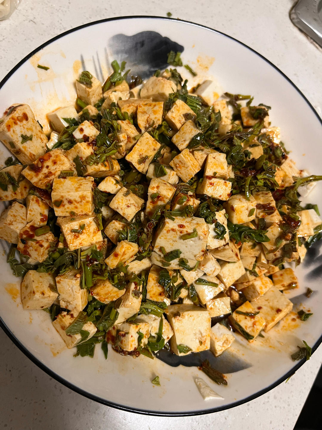 香椿拌豆腐