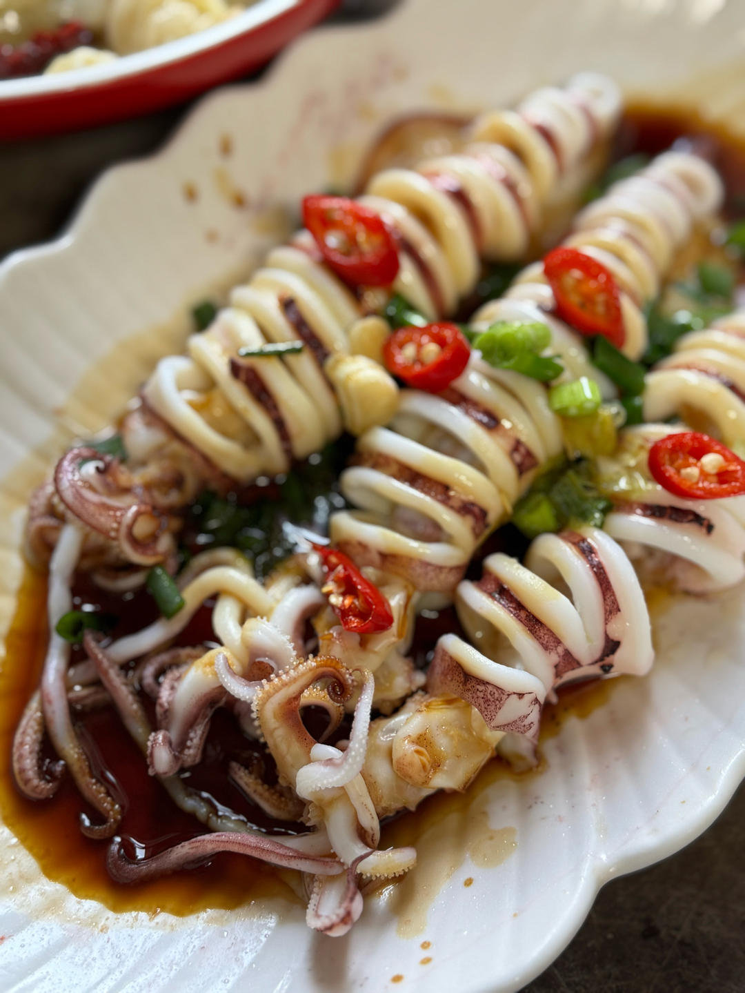 油葱带籽小管（母管，小鱿鱼）