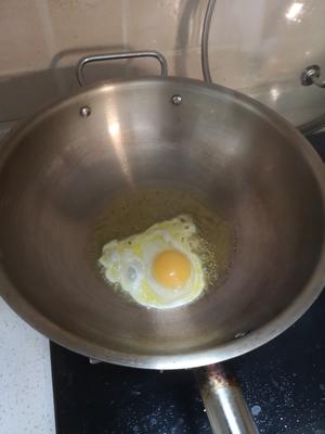 青菜鸡蛋炒年糕的做法 步骤5