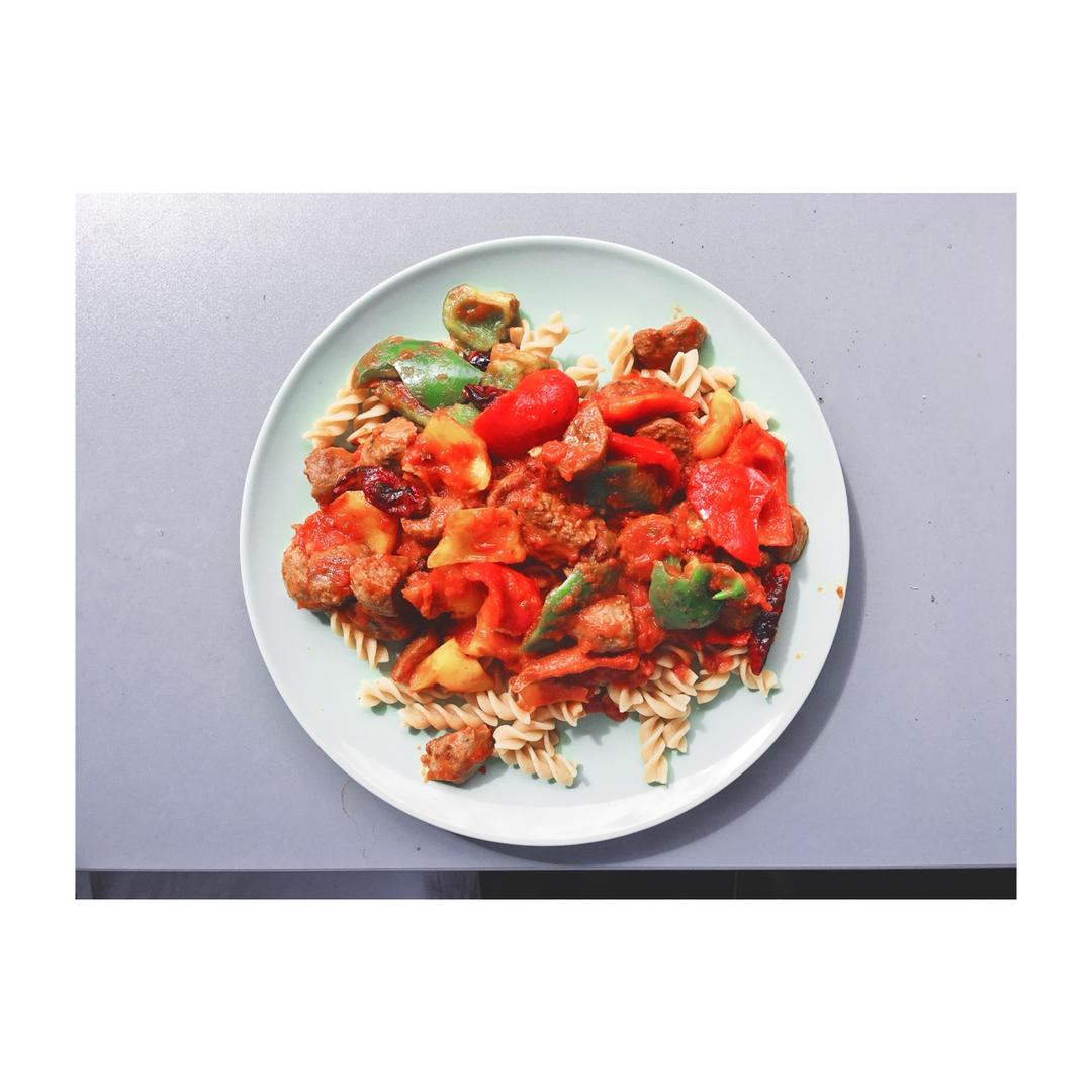 超简单肉丸意面