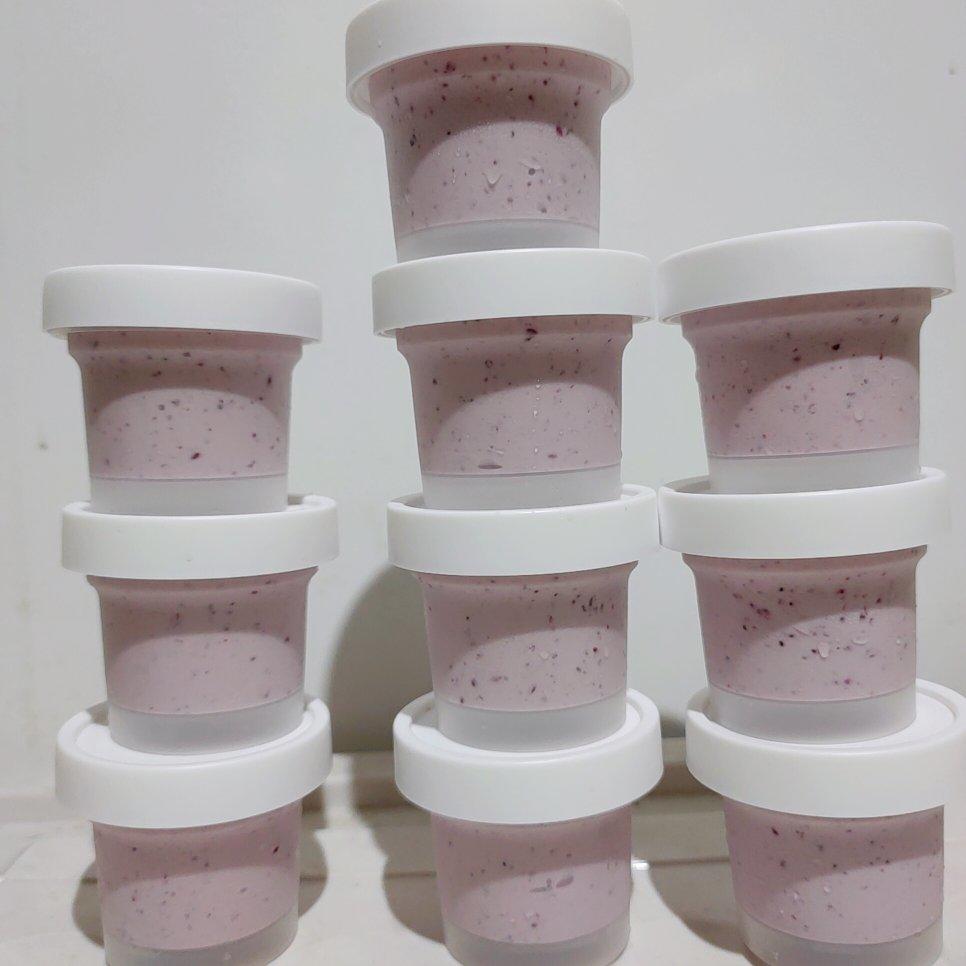 无生蛋简单粗暴零失败多口味酸奶冰淇淋（消耗淡奶油）