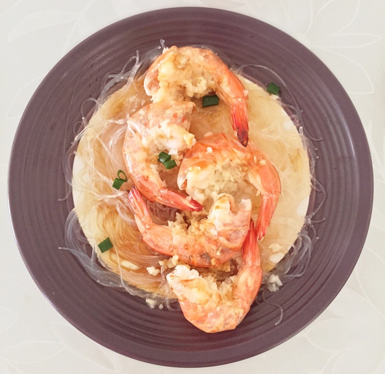 蒜蓉粉丝蒸虾