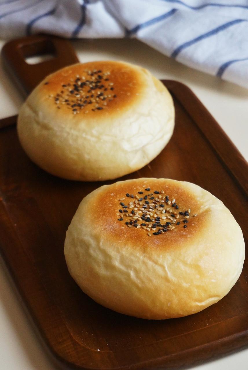 日式传统红豆面包（中国红豆大饼子）