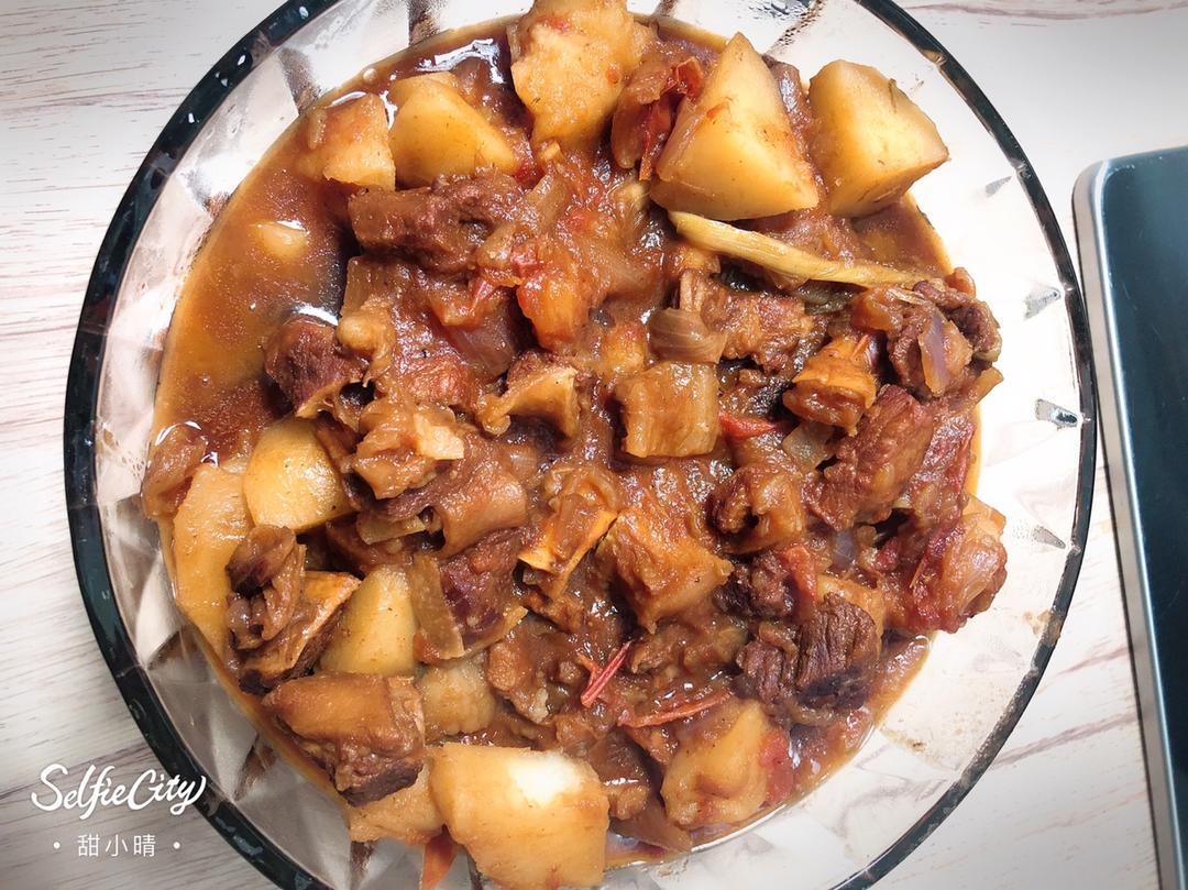 土豆炖牛肉