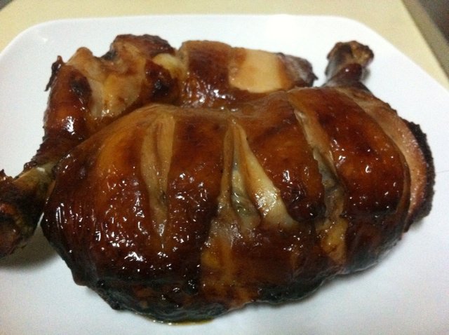蜜制烤鸡腿