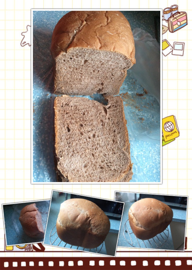 简易汤种白面包 面包机版 兼泡面团大法