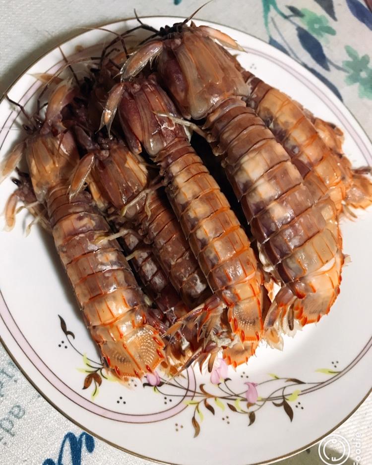 清蒸皮皮虾